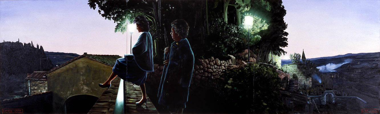 1987-04 Cetona walk 240x70cm