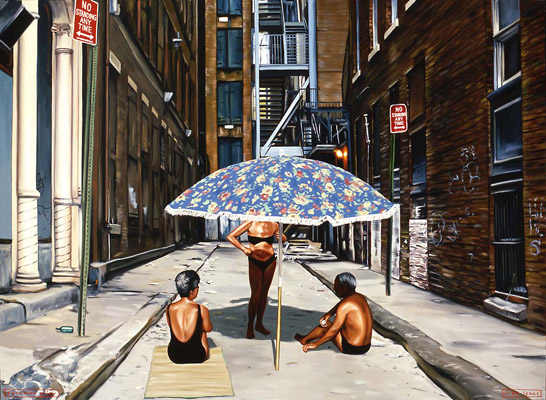 1988-11 sunshine alley 180x130cm