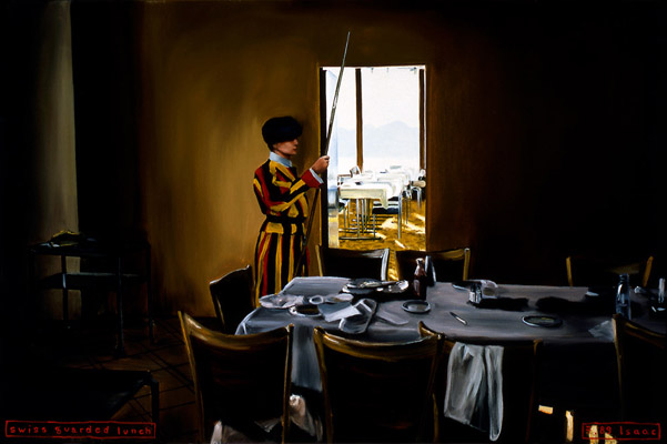 1989-07 swiss guarded lunch 60x40cm