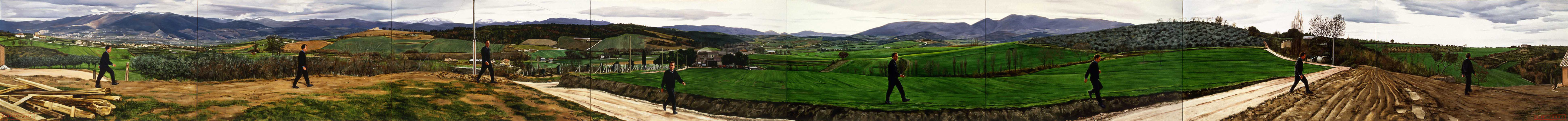 1996-06 Umbrian walk 80x1048cm