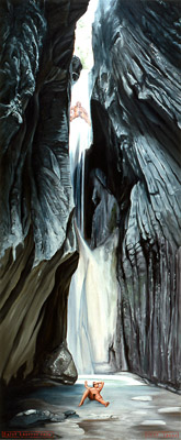 1997-10 Saint Lazarus' falls 80x200cm