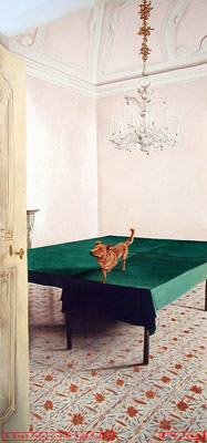 1998-08 A Dog's Tale - inside Villa Rufolo 300x140cm