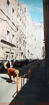 1998-09 A Dog's Tale - in Cagliari 300x140cm